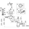 Арматура OMOIKIRI WK-1CL-W-C 4956766