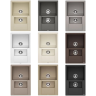 Мойка OMOIKIRI DAISEN 78-2T-DC Tetogranit/темный шоколад 4993534