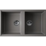 Мойка OMOIKIRI KITAGAWA 83-2-U-GR Artceramic/leningrad grey 4993810