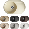 Мойка OMOIKIRI MANMARU 78-MA Artgranit/марципан 4993357